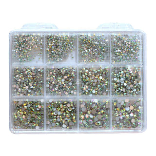 Cre8tion Nail Art Accessory Rhinestone Flat Bottom 04 - C8 Nail SupplyCre8tion1101-1308N