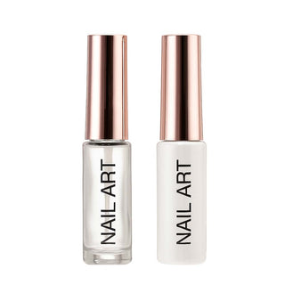 Cre8tion Nail Art Bottle With Champagne Gold Cap 0.33oz - C8 Nail SupplyCre8tion26235