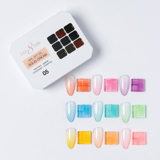 Cre8tion Nail Art Gel - Solid Cream - 05 - C8 Nail SupplyCre8tion0916-1079