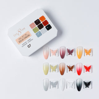 Cre8tion Nail Art Gel - Solid Cream - 07 - C8 Nail SupplyCre8tion0916-1081