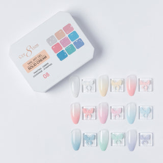 Cre8tion Nail Art Gel - Solid Cream - 08 - C8 Nail SupplyCre8tion0916-1082