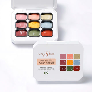 Cre8tion Nail Art Gel - Solid Cream - 09 - C8 Nail SupplyCre8tion0916-1083