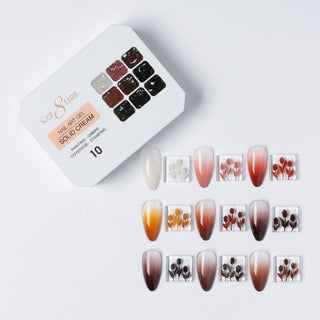 Cre8tion Nail Art Gel - Solid Cream - 10 - C8 Nail SupplyCre8tion0916-1084