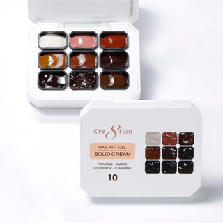 Cre8tion Nail Art Gel - Solid Cream - 10 - C8 Nail SupplyCre8tion0916-1084