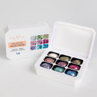 Cre8tion Nail Art Gel - Solid Cream - 14 - C8 Nail SupplyCre8tion0916-1088