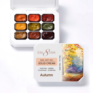Cre8tion Nail Art Gel - Solid Cream Collection - Autumn - C8 Nail SupplyCre8tion0916-0454