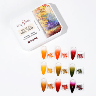 Cre8tion Nail Art Gel - Solid Cream Collection - Autumn - C8 Nail SupplyCre8tion0916-0454