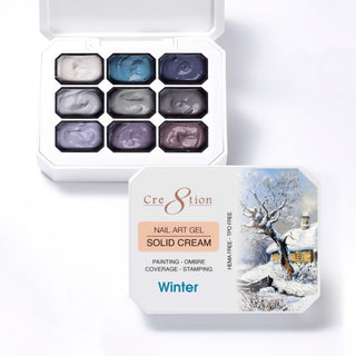 Cre8tion Nail Art Gel - Solid Cream Collection - Winter - C8 Nail SupplyCre8tion0916-0455