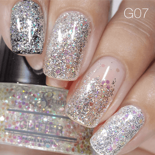 Cre8tion Nail Art Glitter 0.5oz - STARLIGHT Collection - C8 Nail SupplyCre8tion1101-0822