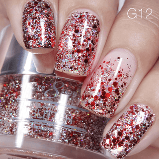 Cre8tion Nail Art Glitter 0.5oz - TIS THE SEASON - C8 Nail SupplyCre8tion1101-0827
