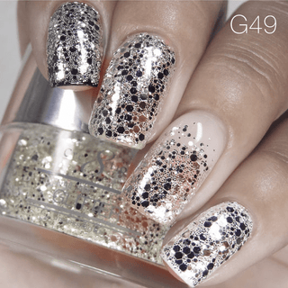 Cre8tion Nail Art Glitter 0.5oz - WINTER SPARKLING - C8 Nail SupplyCre8tion1101-0864