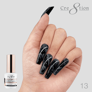 Cre8tion Nail Art Marble Effect 15 ml 13 - C8 Nail SupplyCre8tion0916-1909