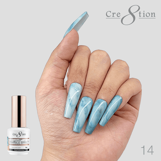 Cre8tion Nail Art Marble Effect 15 ml 14 - C8 Nail SupplyCre8tion0916-1910