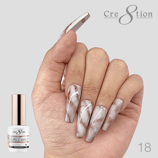 Cre8tion Nail Art Marble Effect 15 ml 18 - C8 Nail SupplyCre8tion0916-1914