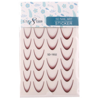 Cre8tion Nail Art Sticker 5D - 100 - C8 Nail SupplyCre8tion1101-1345
