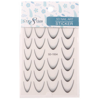 Cre8tion Nail Art Sticker 5D - 102 - C8 Nail SupplyCre8tion1101-1347