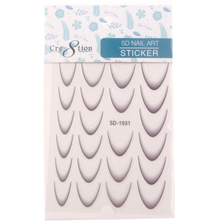 Cre8tion Nail Art Sticker 5D - 99 - C8 Nail SupplyCre8tion1101-1344