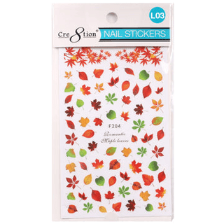 Cre8tion Nail Art Sticker Leaves (11 Styles) - C8 Nail SupplyCre8tion1101-1160