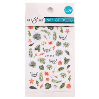Cre8tion Nail Art Sticker Leaves (11 Styles) - C8 Nail SupplyCre8tion1101-1174