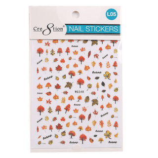 Cre8tion Nail Art Sticker Leaves (11 Styles) - C8 Nail SupplyCre8tion1101-1242