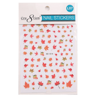 Cre8tion Nail Art Sticker Leaves (11 Styles) - C8 Nail SupplyCre8tion1101-1244