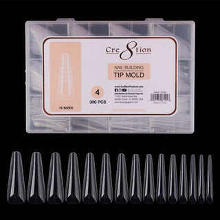 Cre8tion Nail Building Tip Mold 04 300pcs - C8 Nail SupplyCre8tion15546