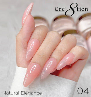 Cre8tion Natural Elegance Powder - 04 - Exquisite - C8 Nail SupplyCre8tion01542