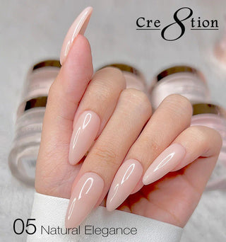 Cre8tion Natural Elegance Powder - 05 - Fancy - C8 Nail SupplyCre8tion01543