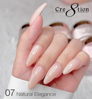 Cre8tion Natural Elegance Powder - 07 - Shhh - C8 Nail SupplyCre8tion01545