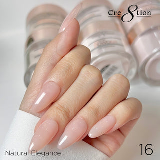 Cre8tion Natural Elegance Powder - 16 - Poised - C8 Nail SupplyCre8tion01622