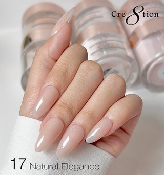 Cre8tion Natural Elegance Powder - 17 - Independent - C8 Nail SupplyCre8tion01623