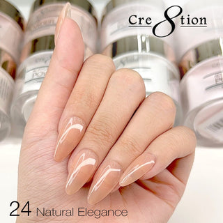 Cre8tion Natural Elegance Powder - 24 - Eyes meet - C8 Nail SupplyCre8tion01630