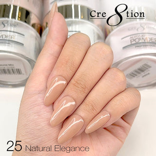 Cre8tion Natural Elegance Powder - 25 - Gentle Smirk - C8 Nail SupplyCre8tion01631