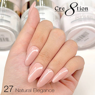 Cre8tion Natural Elegance Powder - 27 - Confidence - C8 Nail SupplyCre8tion01633