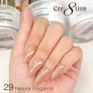 Cre8tion Natural Elegance Powder - 29 - Nudged You - C8 Nail SupplyCre8tion01635