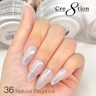 Cre8tion Natural Elegance Powder - 36 - When will we meet again? - C8 Nail SupplyCre8tion01642