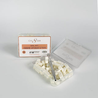 Cre8tion Ombre Sponge & Tool 100pcs/box - C8 Nail SupplyCre8tion10481
