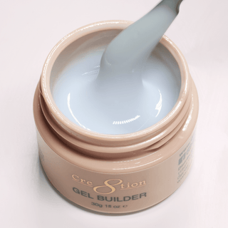 Cre8tion Overlay/Builder Gel in Jar 1oz - Hema Free/TPO Free - Low Heat - 01 White - C8 Nail SupplyCre8tion0916-0815