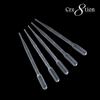 Cre8tion Plastic Dropper 3ml 5pcs./bag - C8 Nail SupplyCre8tion10035
