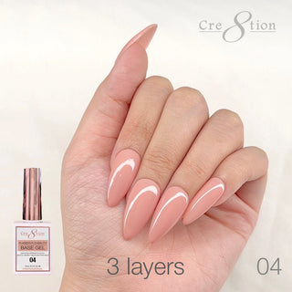 Cre8tion Rubber/Biab Base Gel 0.5oz 04 - C8 Nail SupplyCre8tion0916-1562