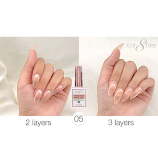 Cre8tion Rubber/Biab Base Gel 0.5oz 05 - C8 Nail SupplyCre8tion0916-1563