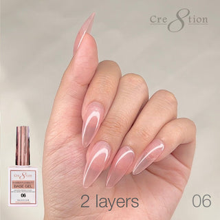 Cre8tion Rubber/Biab Base Gel 0.5oz 06 - C8 Nail SupplyCre8tion0916-1564