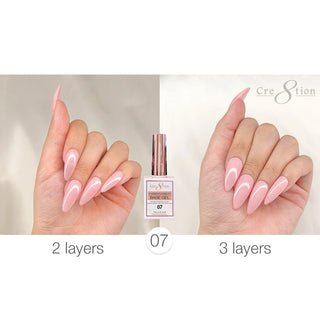 Cre8tion Rubber/Biab Base Gel 0.5oz 07 - C8 Nail SupplyCre8tion0916-1565