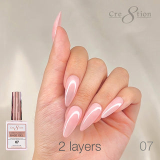 Cre8tion Rubber/Biab Base Gel 0.5oz 07 - C8 Nail SupplyCre8tion0916-1565