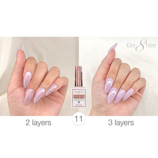 Cre8tion Rubber/Biab Base Gel 0.5oz 11 - C8 Nail SupplyCre8tion0916-1569