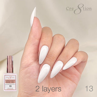 Cre8tion Rubber/Biab Base Gel 0.5oz 13 - C8 Nail SupplyCre8tion0916-1571