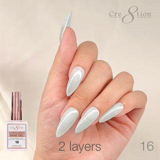 Cre8tion Rubber/Biab Base Gel 0.5oz 16 - C8 Nail SupplyCre8tion0916-1574