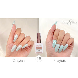 Cre8tion Rubber/Biab Base Gel 0.5oz 16 - C8 Nail SupplyCre8tion0916-1574