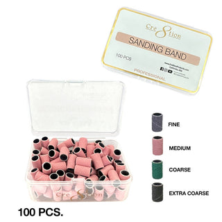 Cre8tion Sanding Bands 100 pcs./box (New Version) - C8 Nail SupplyCre8tion17104New