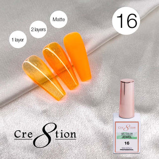 Cre8tion Soak Off Gel 0.5oz G16 - Jewel Collection - C8 Nail SupplyCre8tion0916-1226